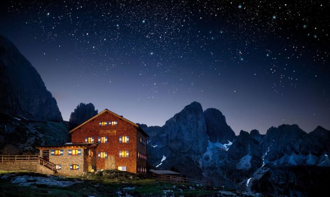 Val di Fassa – Rifugio Roda di Vael Fotografo: Carlo Baroni