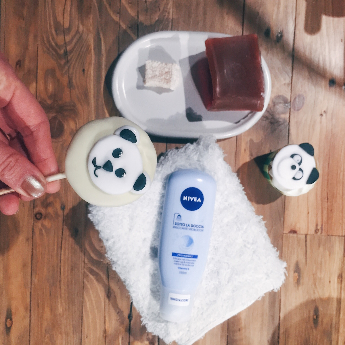 Nivea struccante sotto la doccia