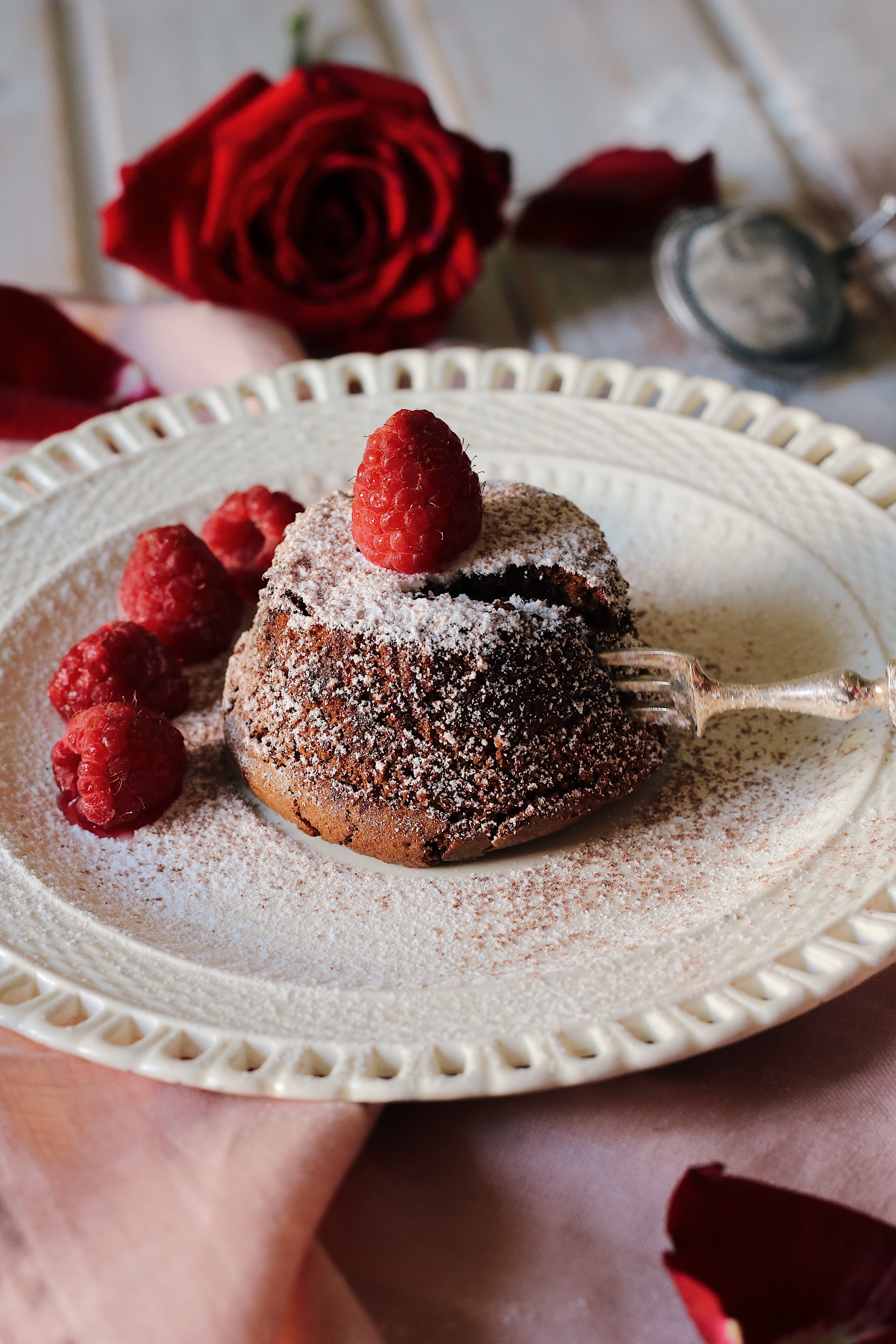 tortino al cioccolato dal cuore fondente 